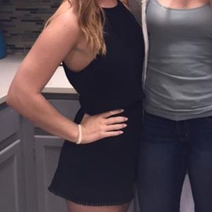 Hollister black romper